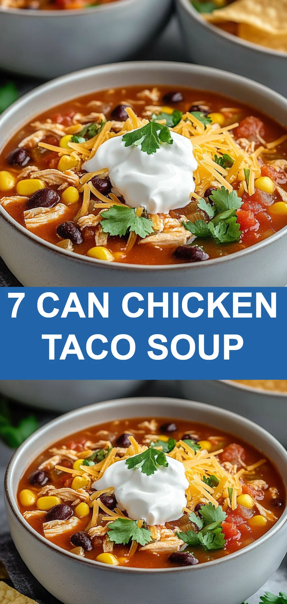 7 Can Chicken Taco Soup