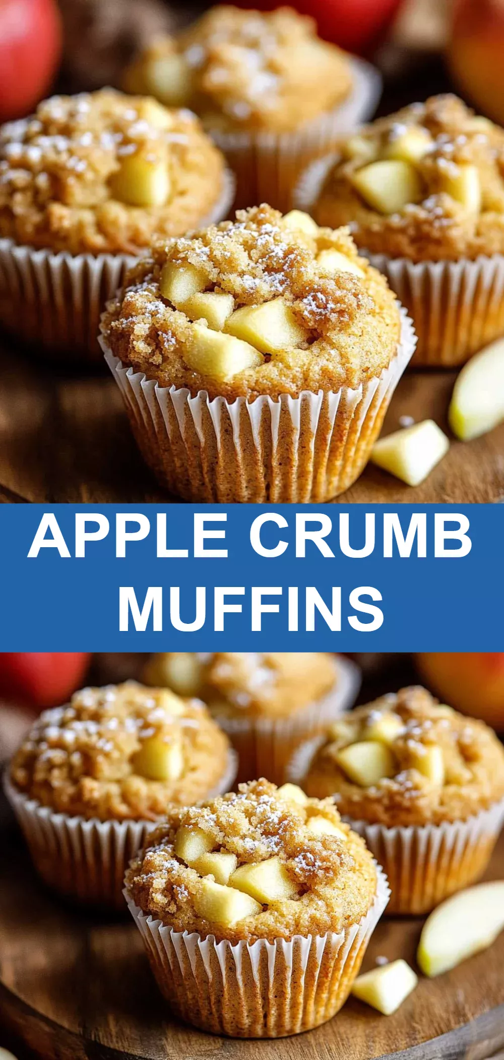 Apple Crumb Muffins