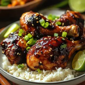 Grilled Huli Huli Chicken garnished with fresh herbs and pineapple