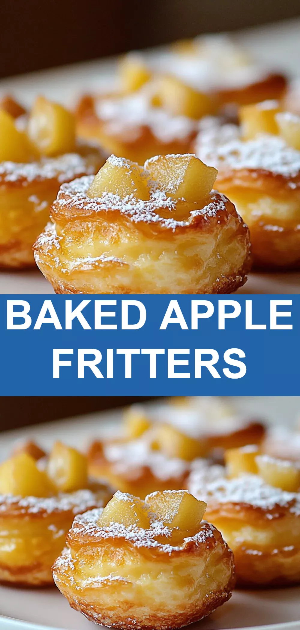 Baked Apple Fritters