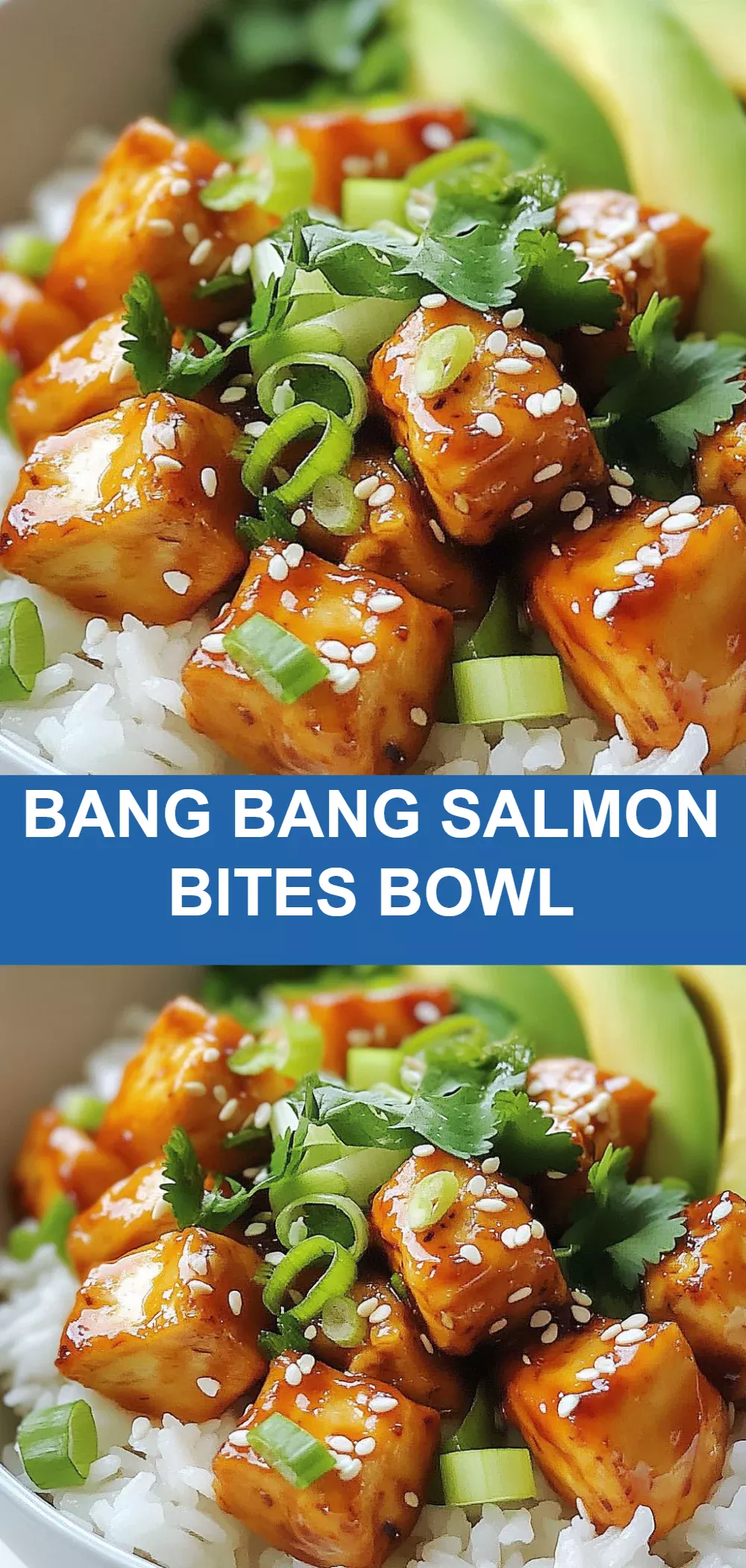 Bang Bang Salmon Bites Bowl