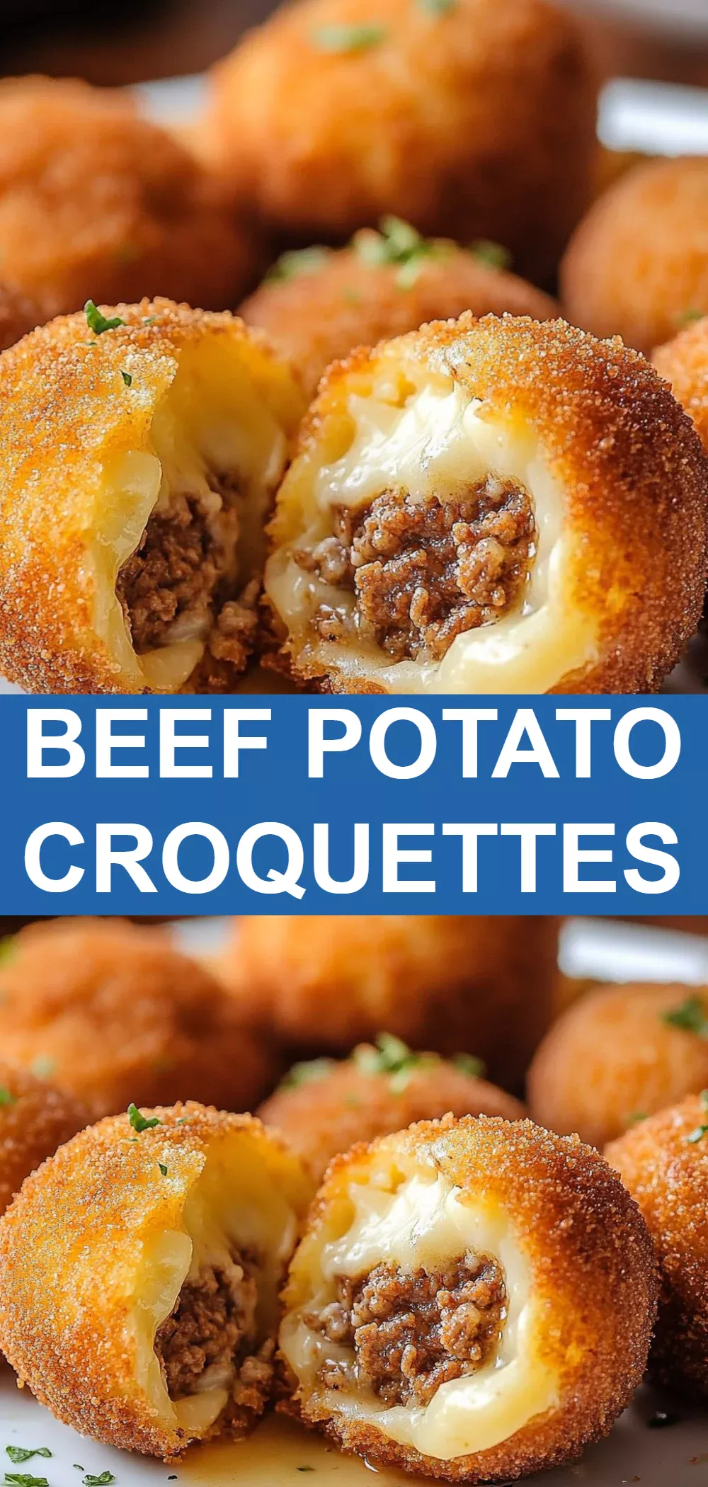 Beef Potato Croquettes