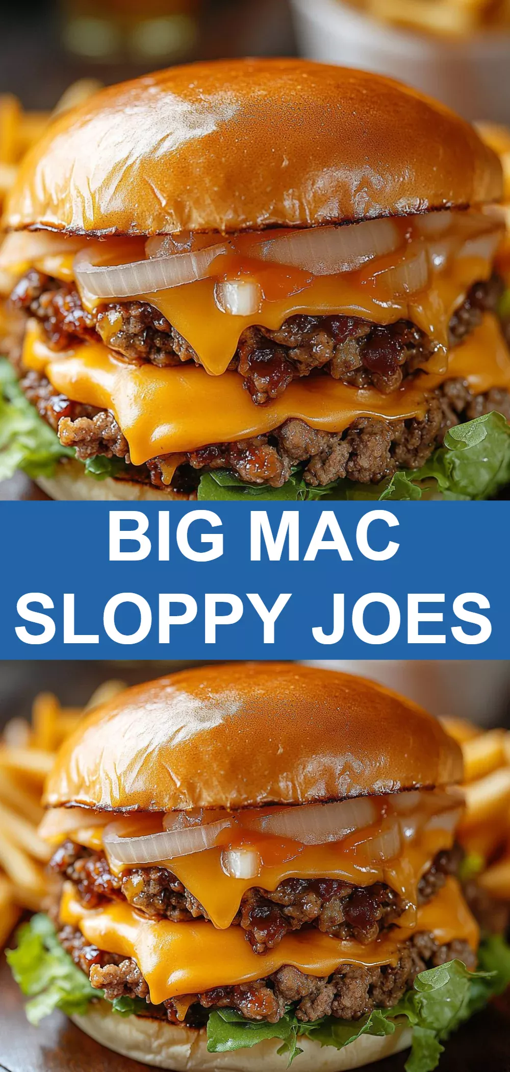 Big Mac Sloppy Joes