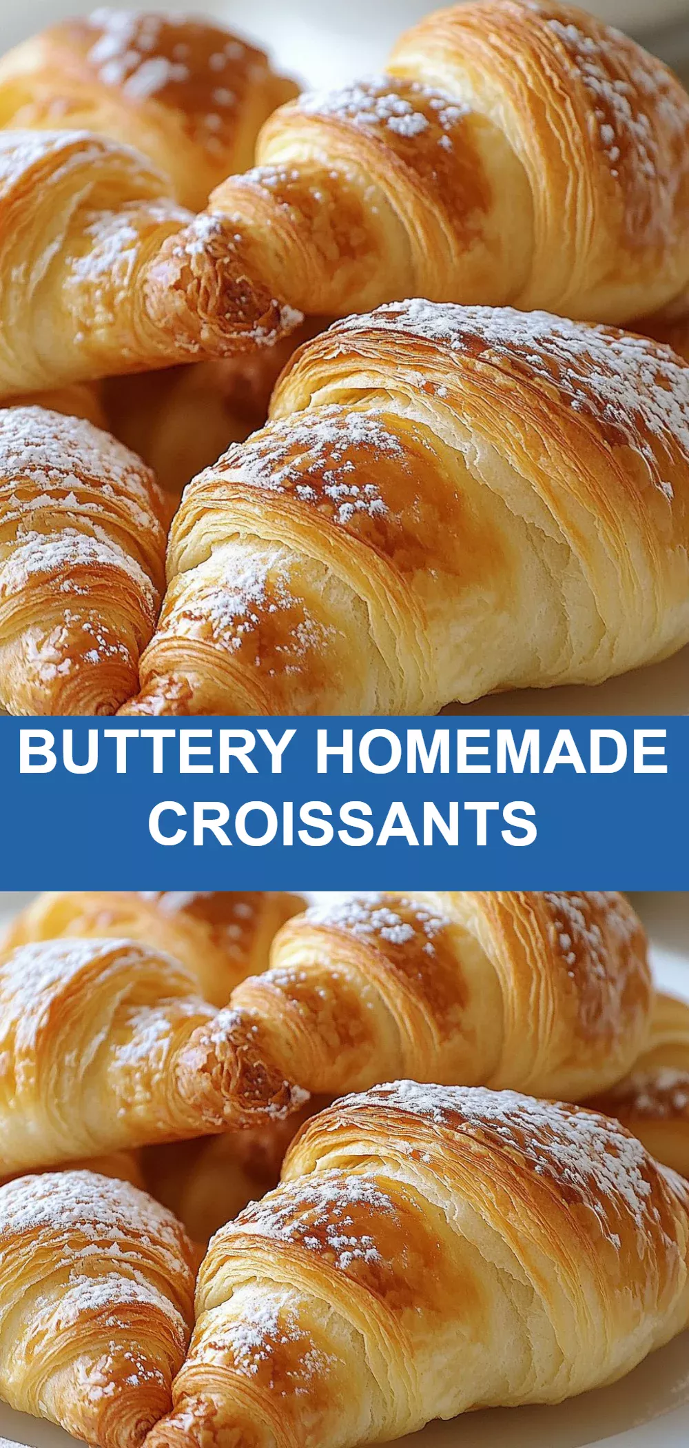 Buttery Homemade Croissants