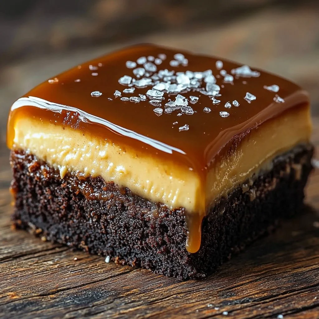 Caramel Brownie Cheesecake