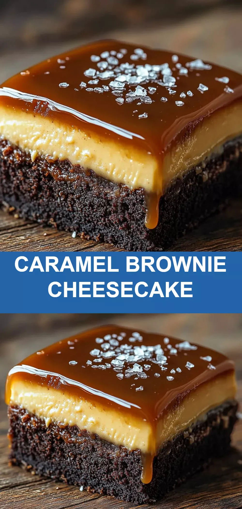 Caramel Brownie Cheesecake