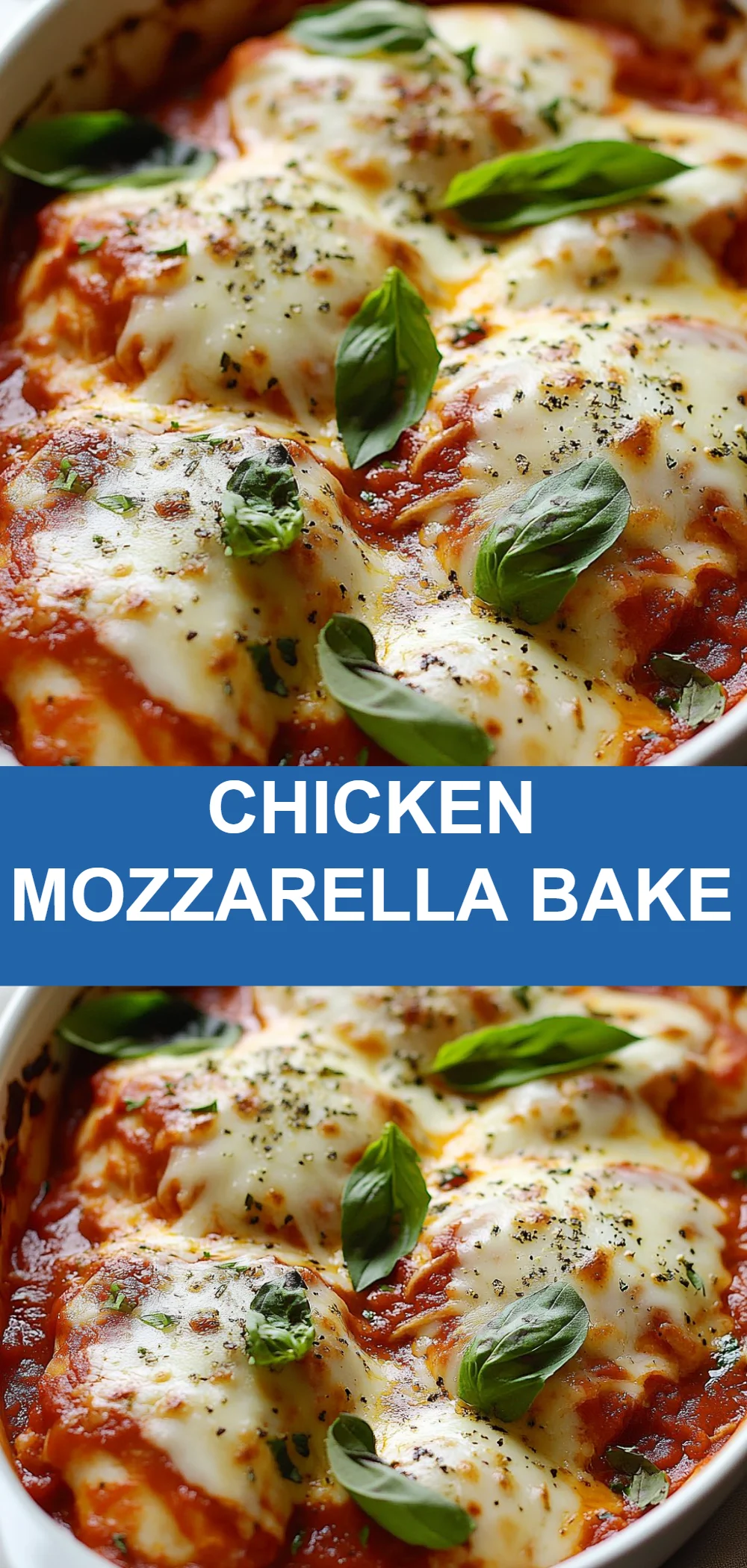 Chicken Mozzarella Bake