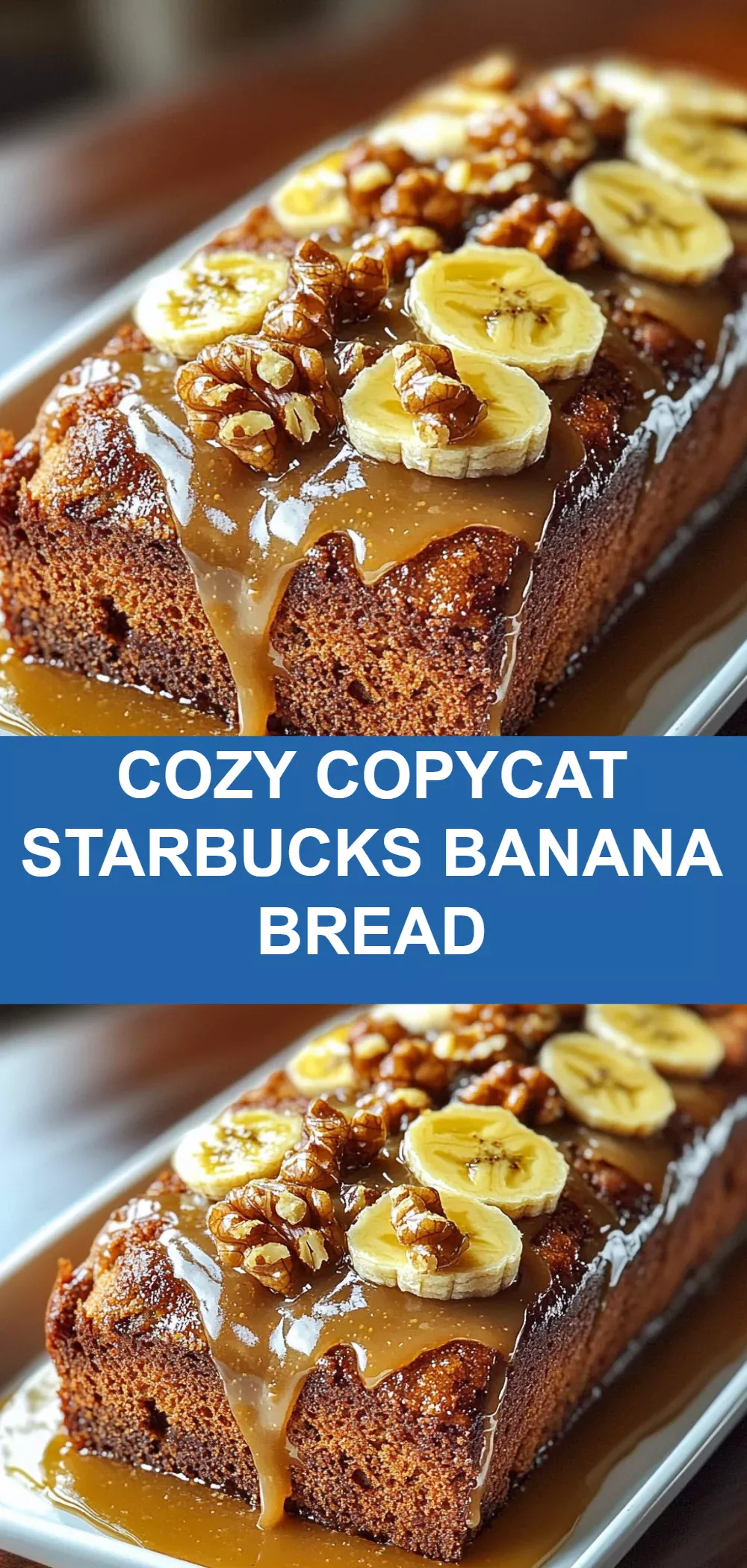 Cozy Copycat Starbucks Banana Bread