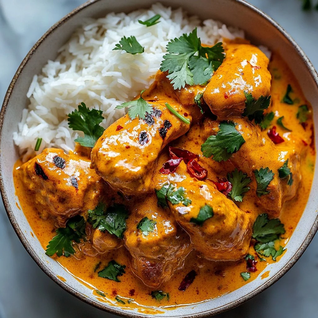 Creamy Butternut Squash Butter Chicken