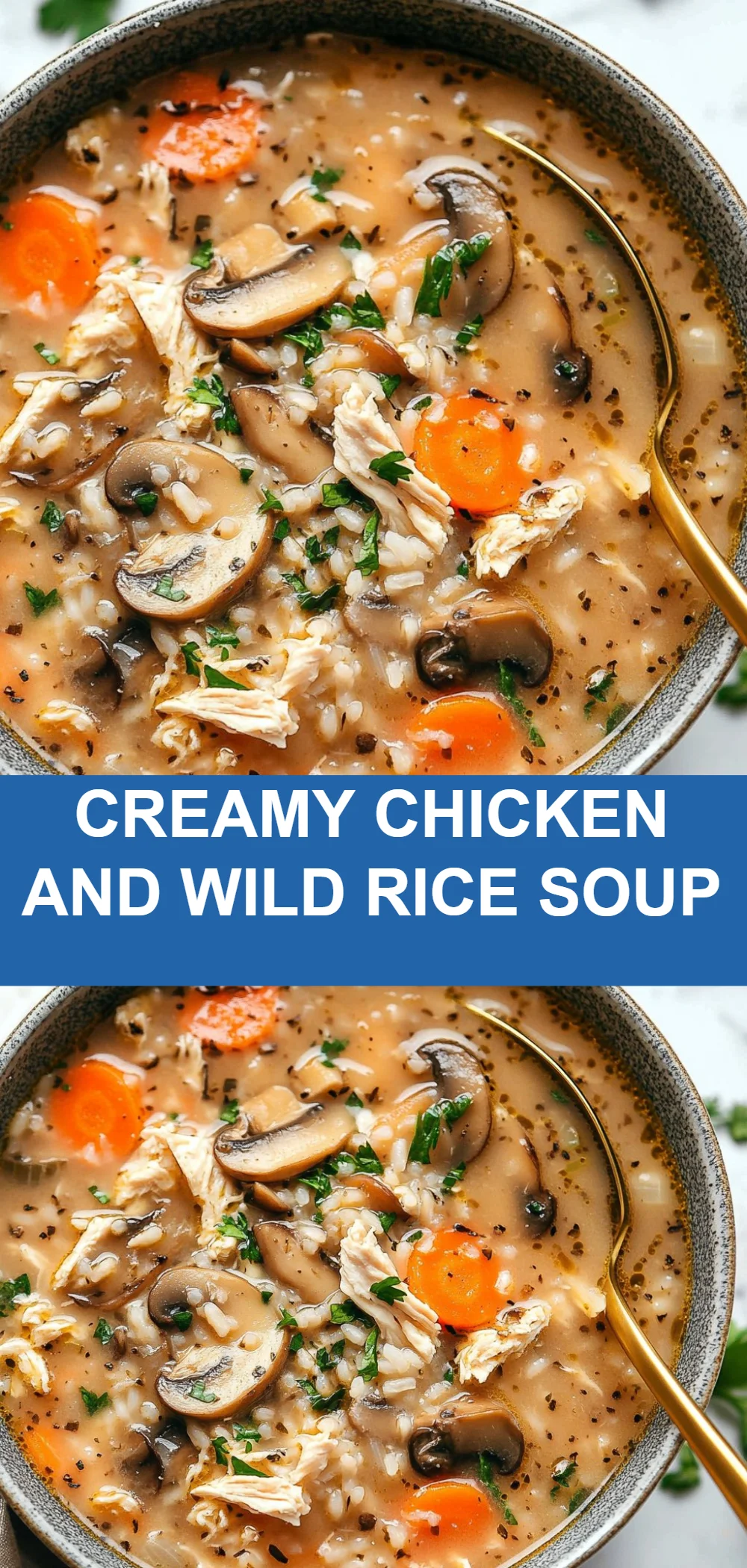 Creamy Chicken and Wild Rice Soup
