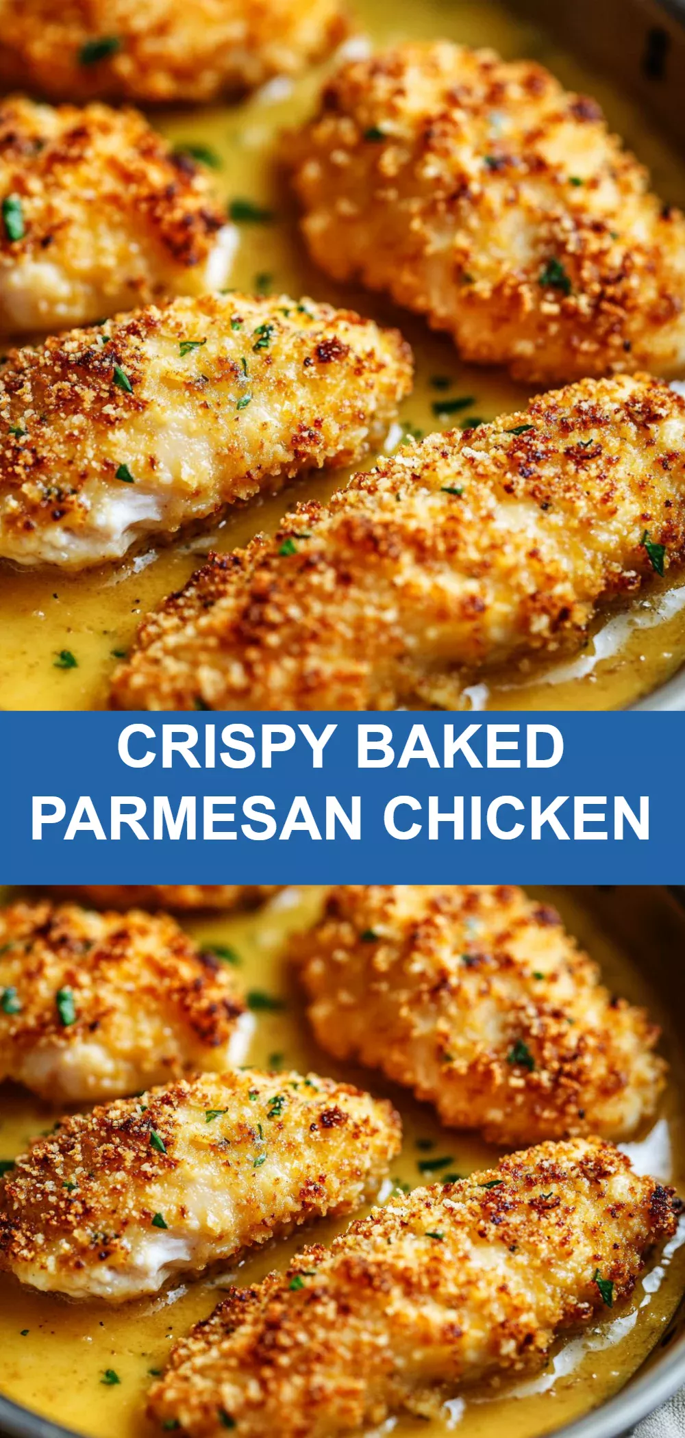 Crispy Baked Parmesan Chicken