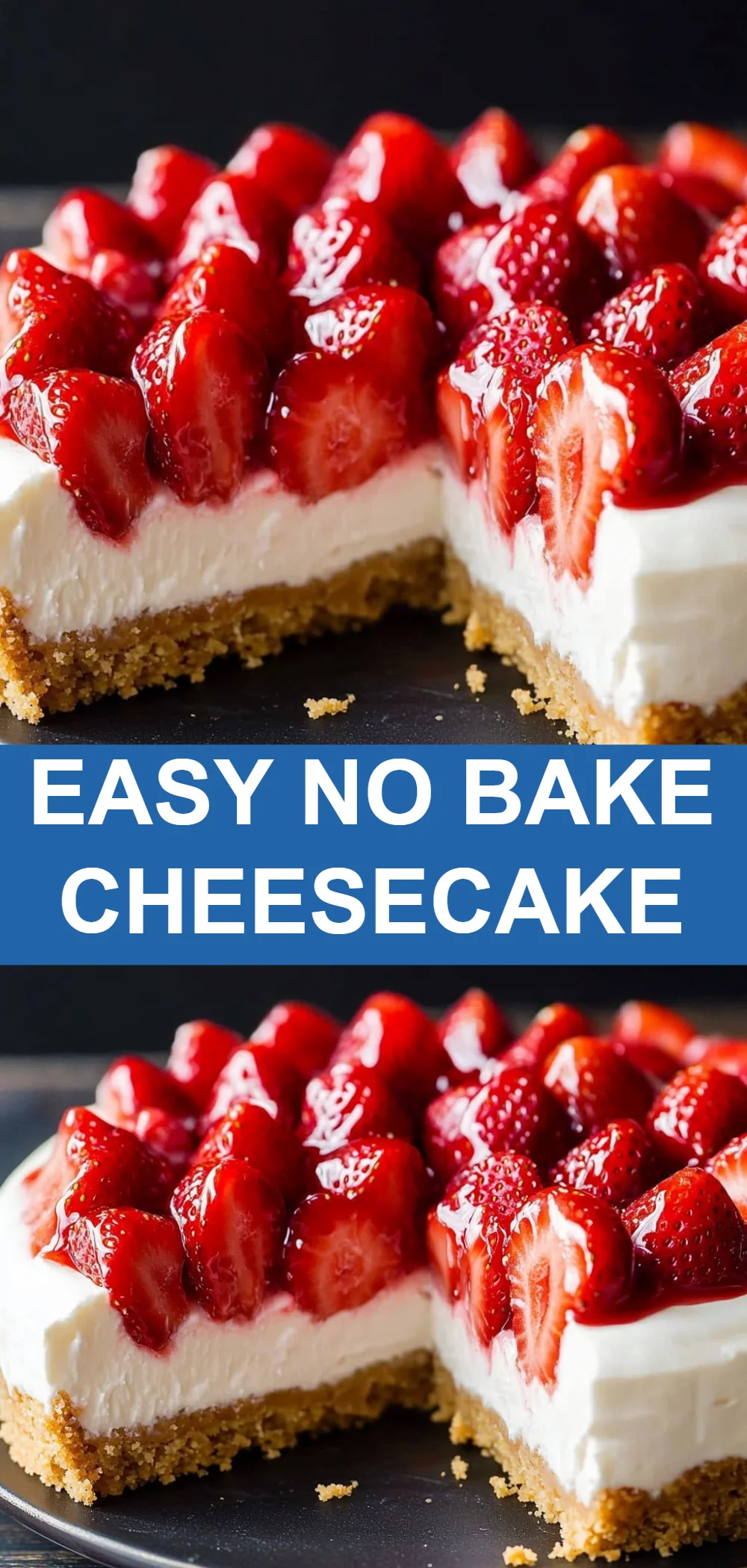 Easy No Bake Cheesecake