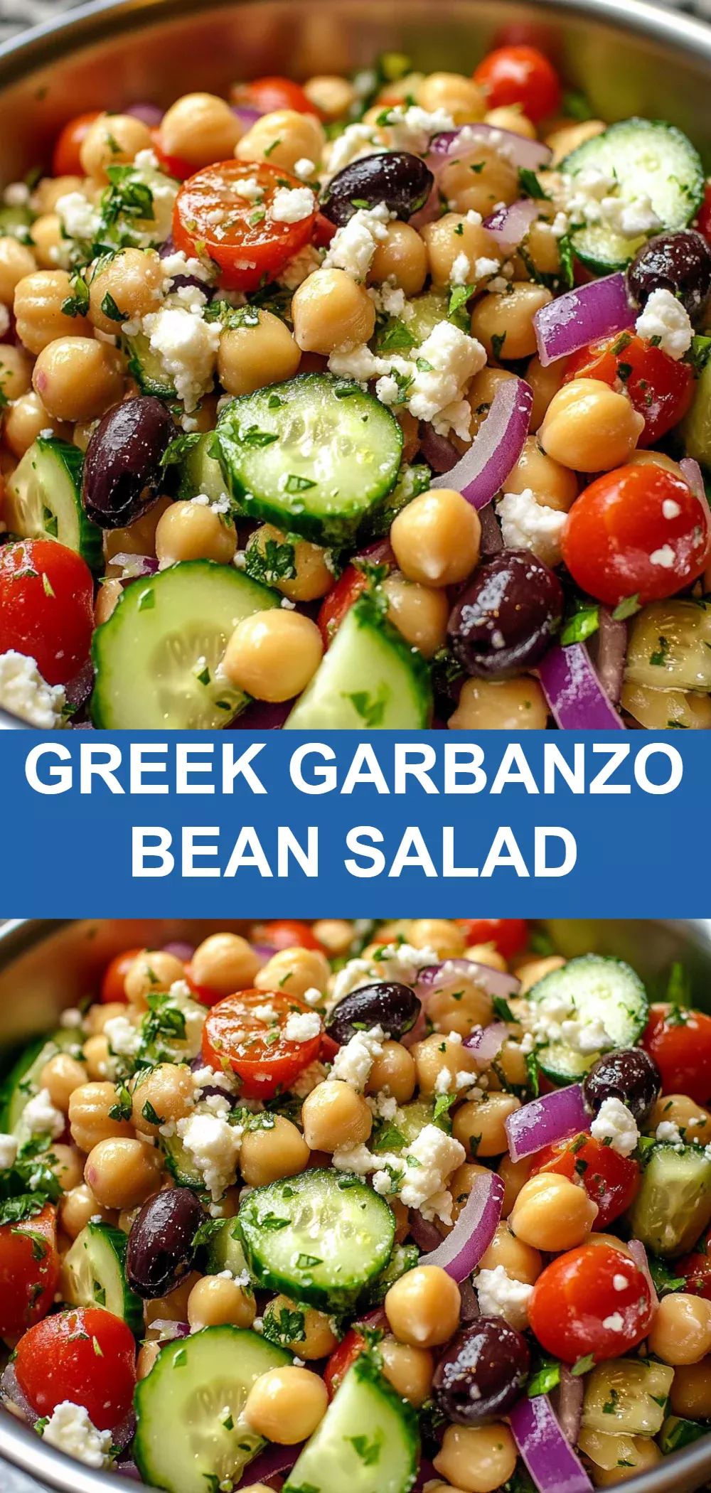 Greek Garbanzo Bean Salad