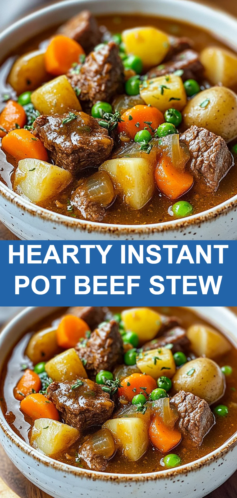 Hearty Instant Pot Beef Stew