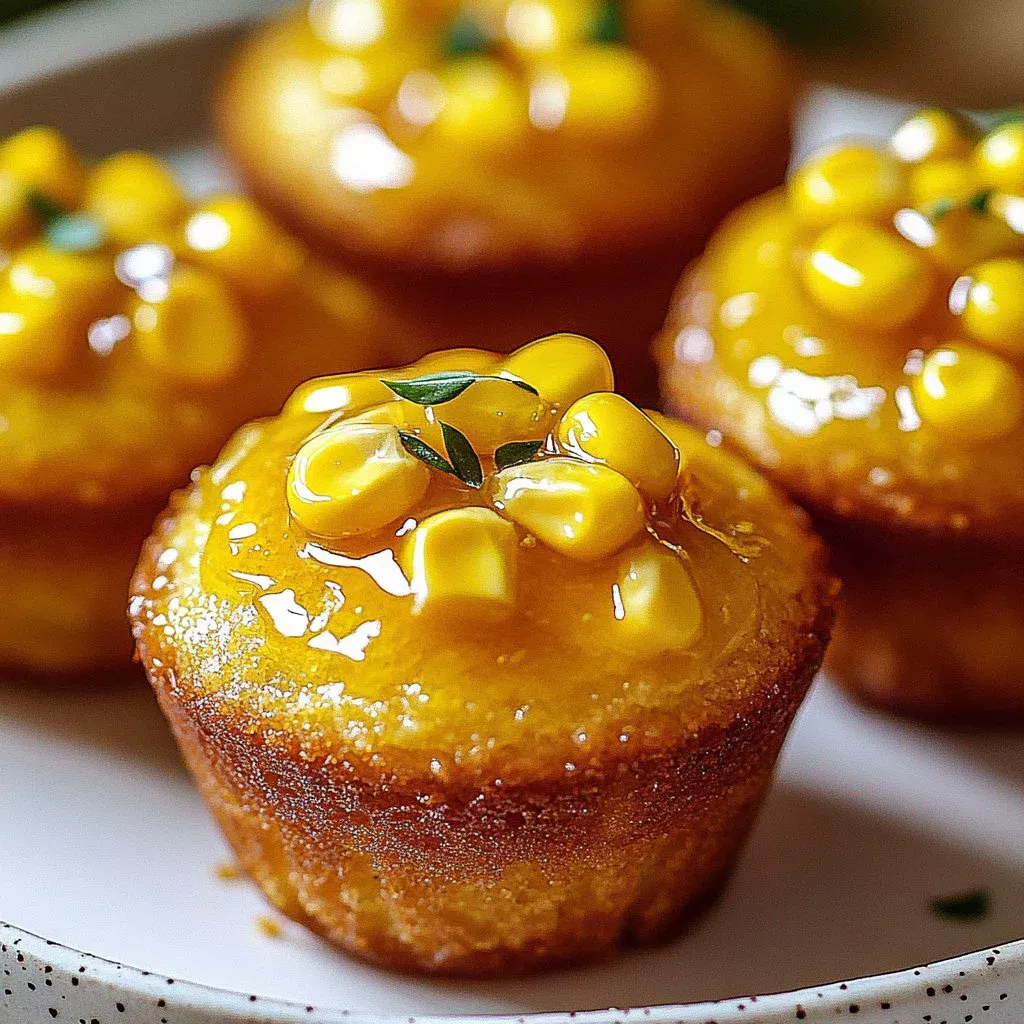 Honey Butter Cornbread Poppers