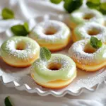 Lucky Green Donuts decorated for festive celebrations