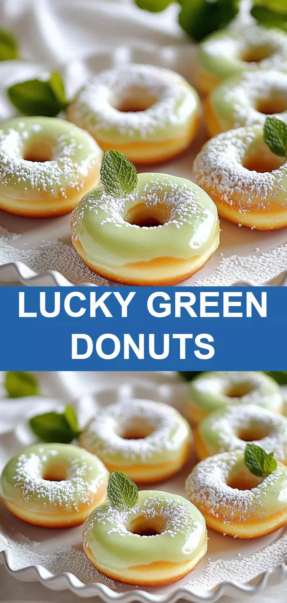 Lucky Green Donuts