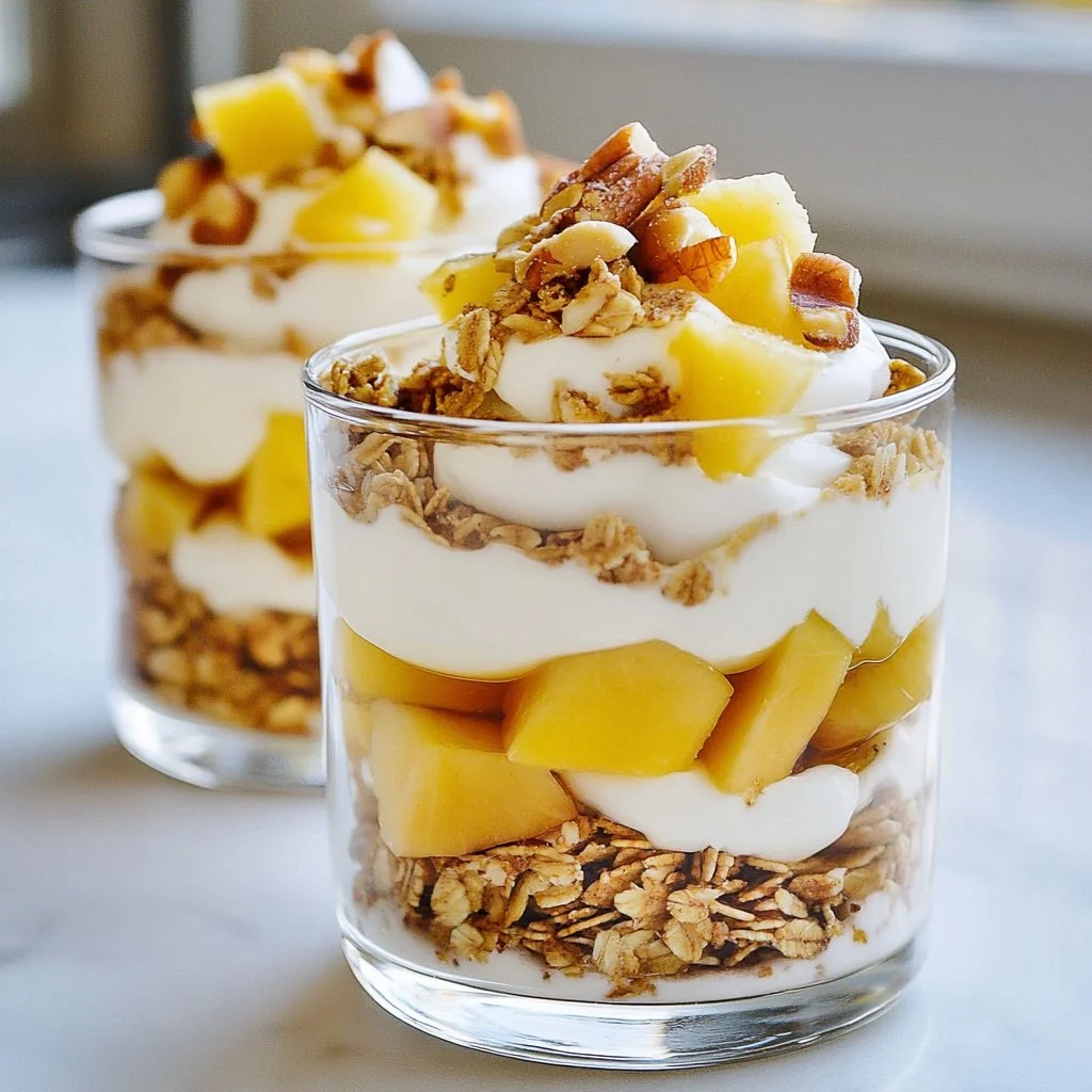Overnight Breakfast Cinnamon Apple Chia Parfait