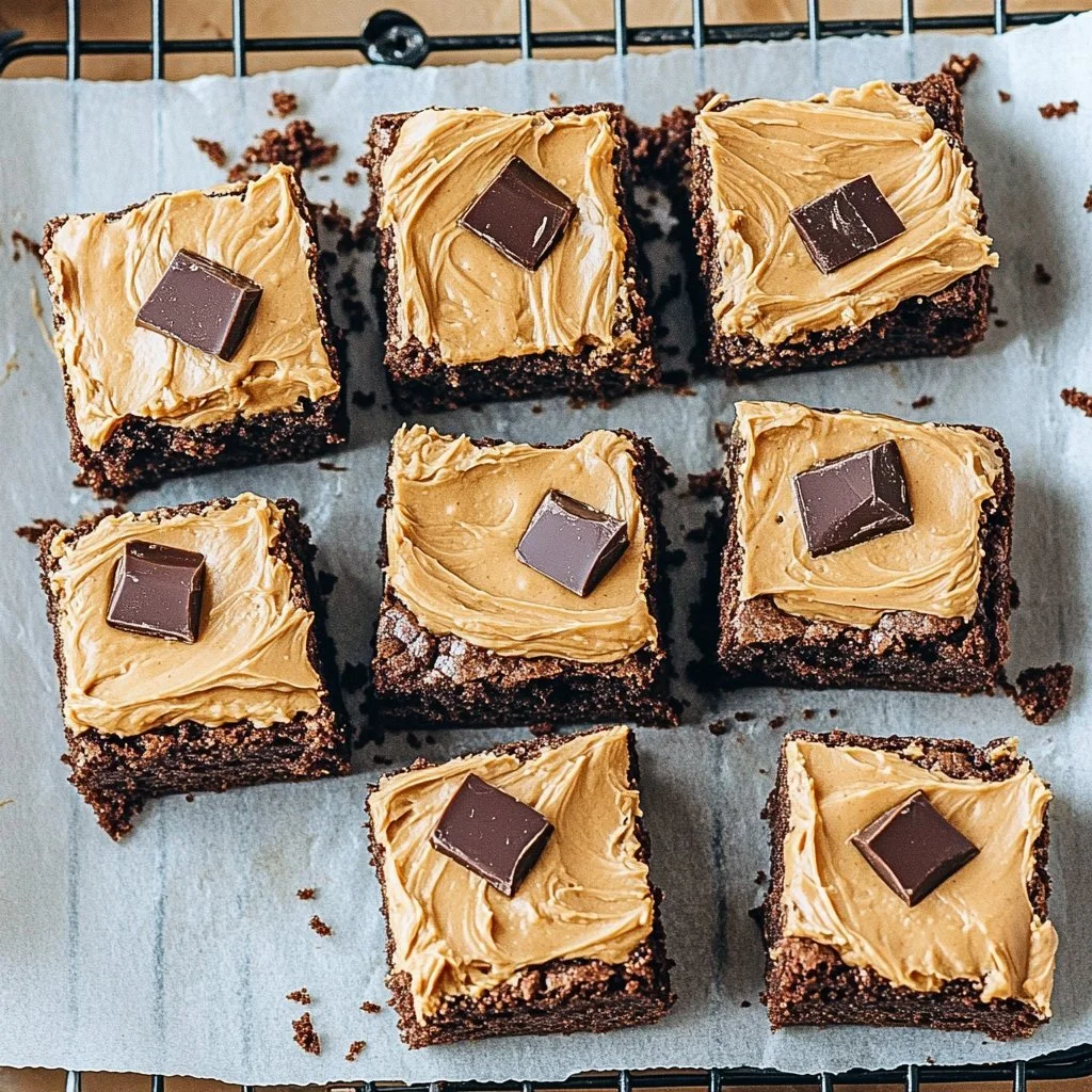 Peanut Butter Cheesecake Brownies