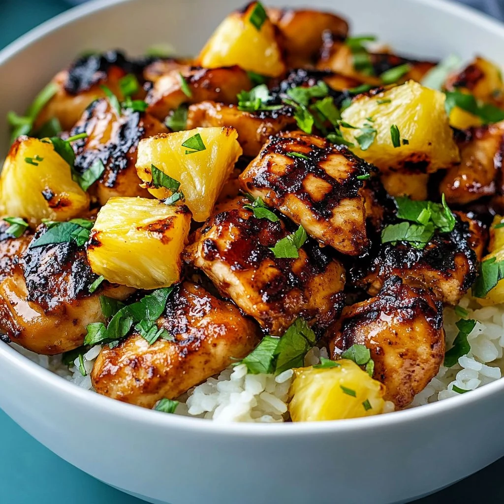 Pineapple Chicken and Rice
