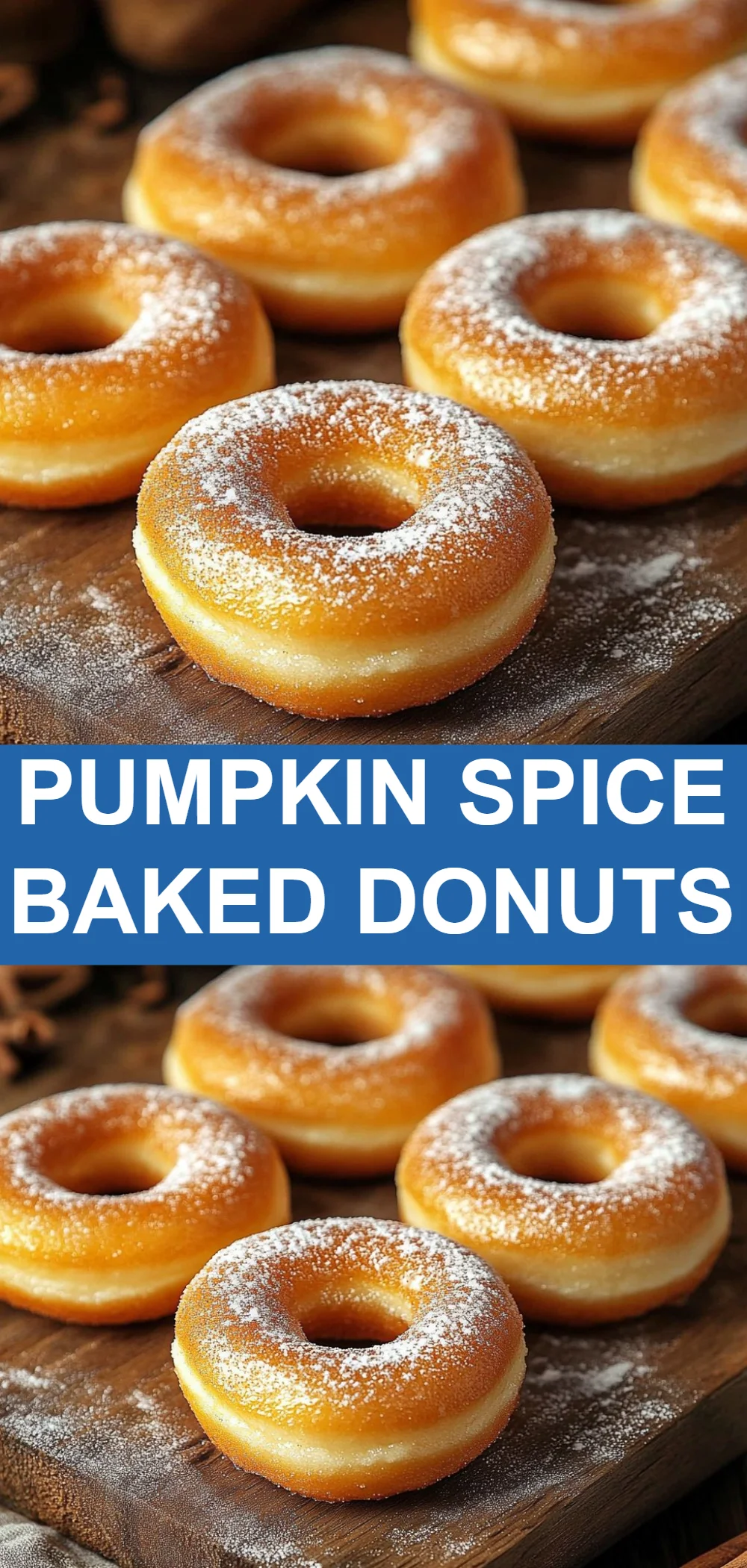 Pumpkin Spice Baked Donuts
