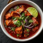 Salsa Chicken dish with colorful salsa topping