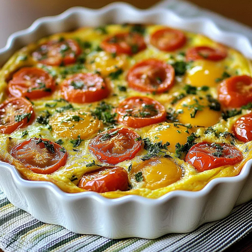 Savory Brunch Herb and Cheese Frittata