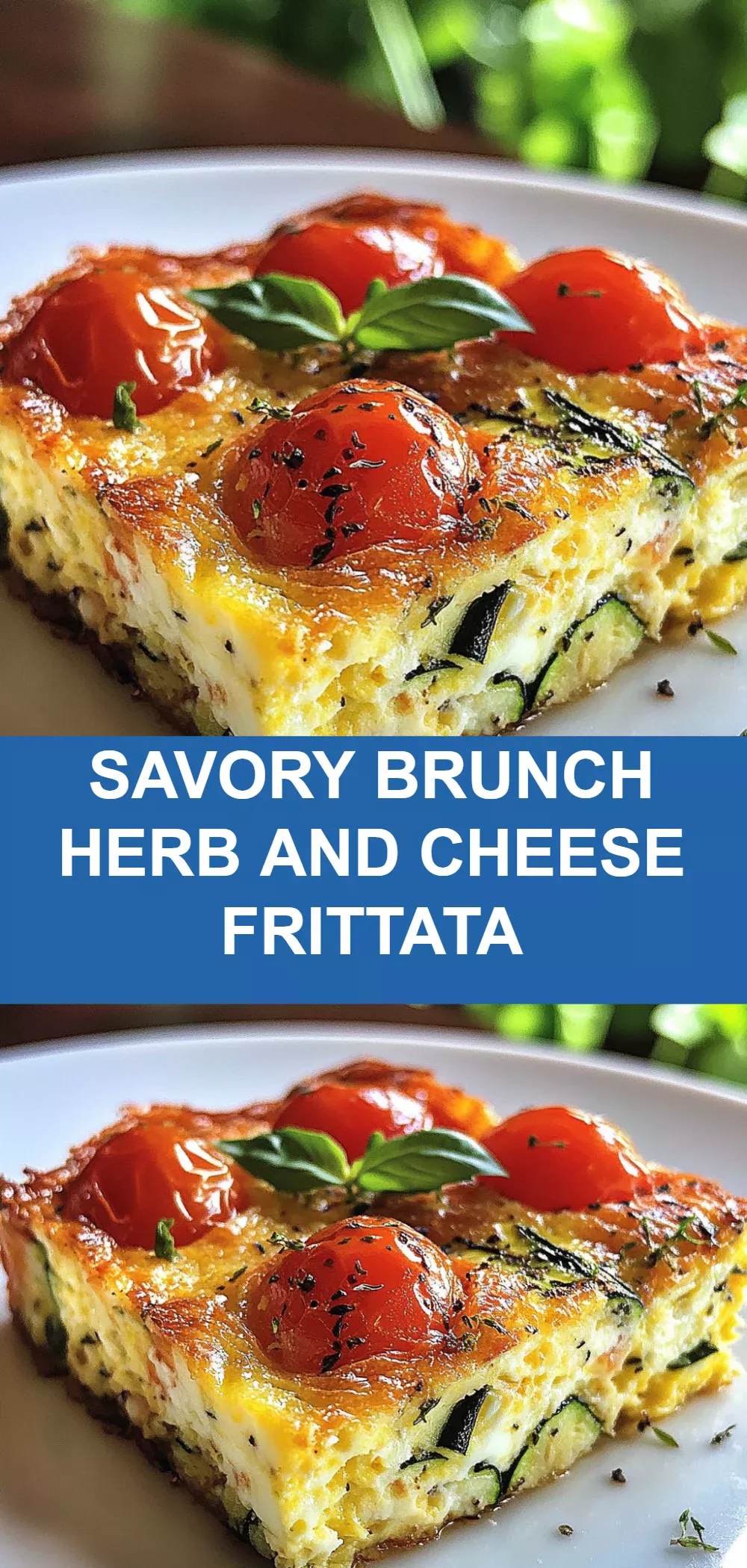 Savory Brunch Herb and Cheese Frittata