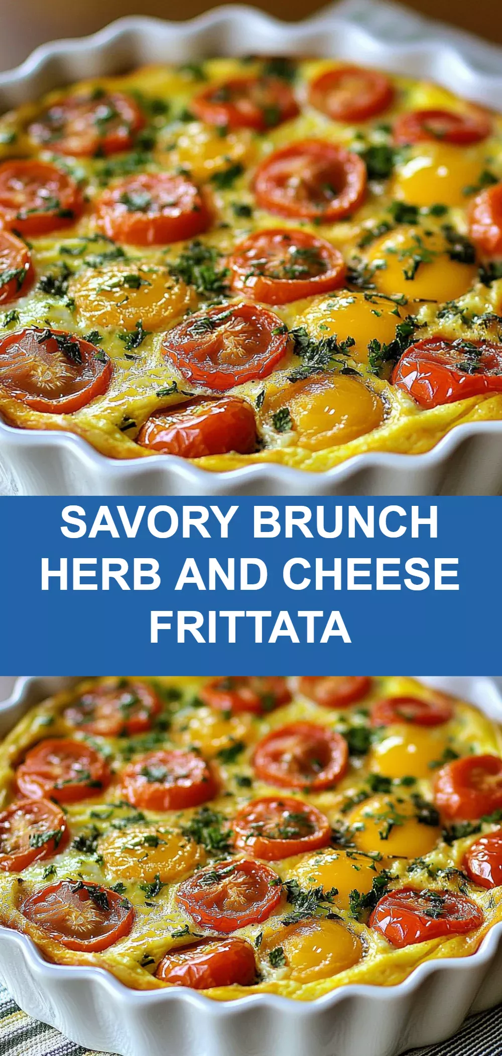 Savory Brunch Herb and Cheese Frittata