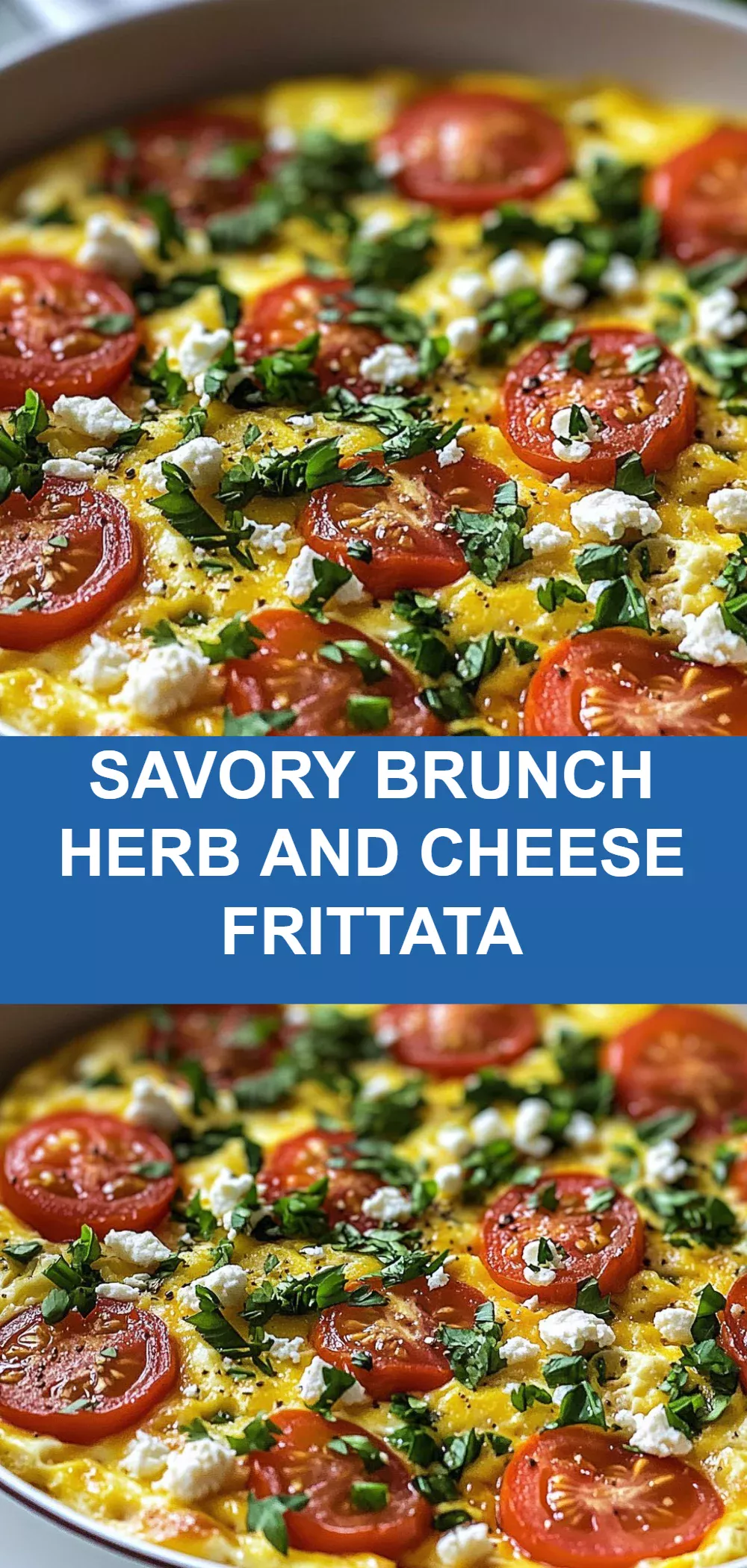 Savory Brunch Herb and Cheese Frittata