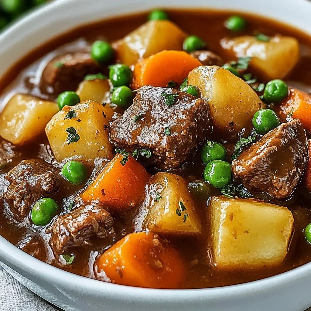 Savory Instant Pot Beef Stew