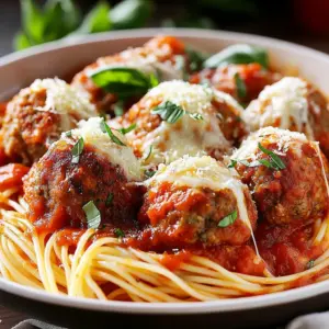Delicious slow cooker mozzarella stuffed meatballs ready to serve