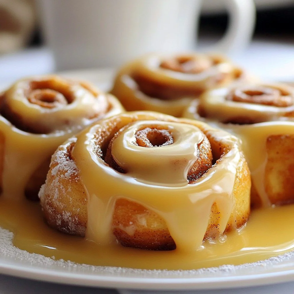 Three Milk Cinnamon Rolls